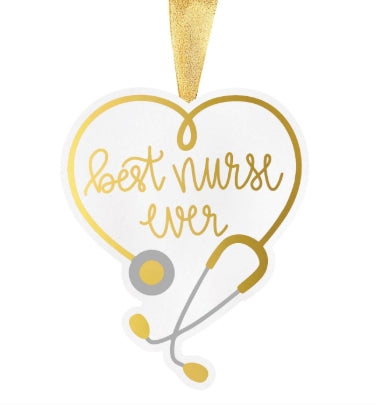 Best Nurse Ever Ornament