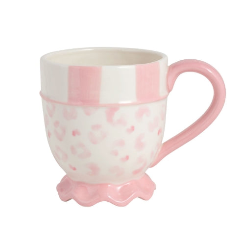 Pink Leopard Mug