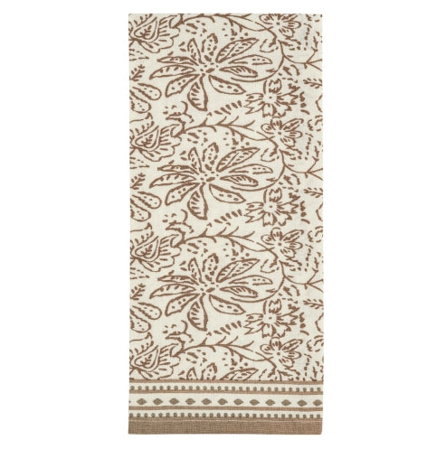 Taupe Printed Towel
