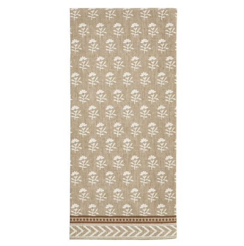 Taupe Printed Towel
