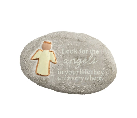 Angels Small Garden Rock