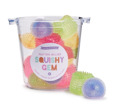 Shaped Glitter Gem Jelly Squishy