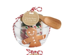 Gingerbread Candy Bowl Gift Set