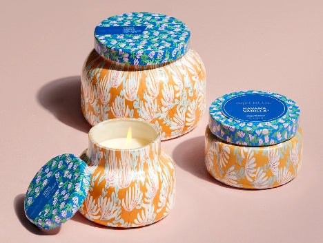 Havana Vanilla Pattern Play Travel Tin Candle 8.5oz