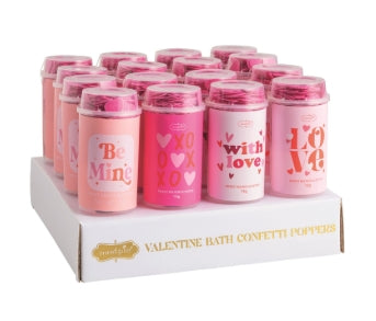 Valentine Bath Confetti Popper