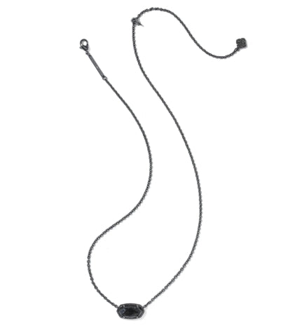 ELISA BOO SHORT PENDANT NECKLACE