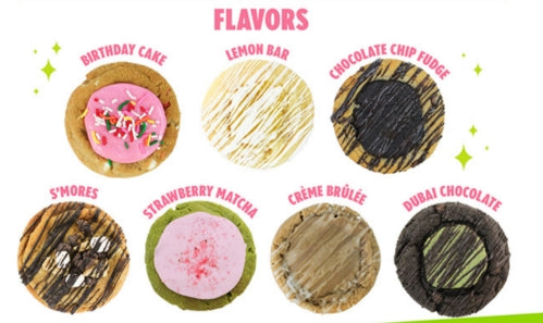 Big Bite Large Gourmet Cookies Bakery Box