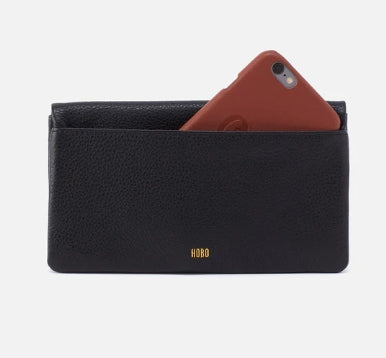 Lumen Continental Wallet Black