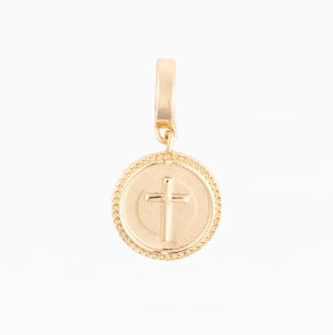 Sophie Cross Coin Charm