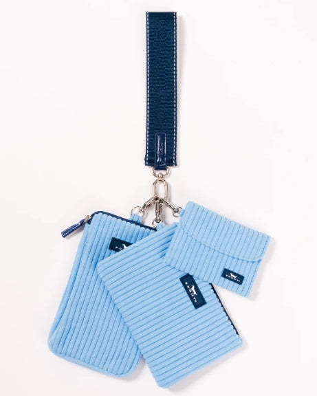 On Hand Wrist Strap Navy and White Stitch