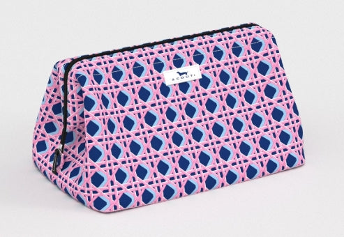 Big Mouth Makeup Bag Wisteria Cane