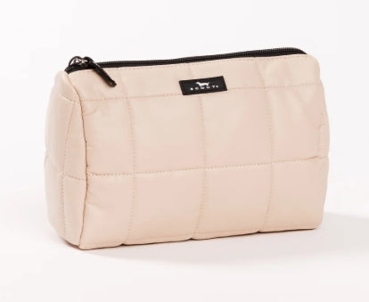 Packin Heat Toiletry Bag Putty Box Quilted