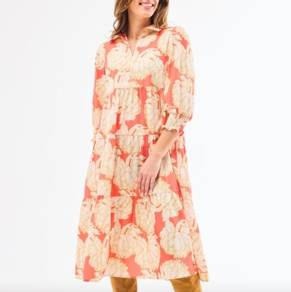 Eleanor Fall Floral Dress