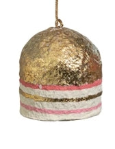 2.5" Handmade Paper Mache Ornament