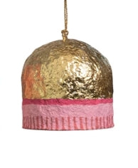 2.5" Handmade Paper Mache Ornament
