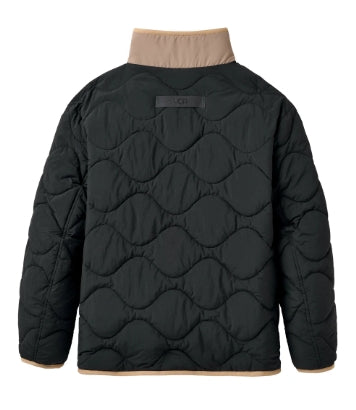 W Jazlyn Quilted Jacket in Black