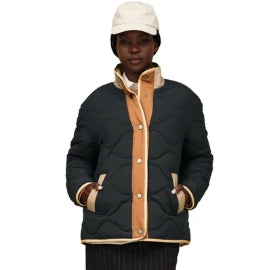 W Jazlyn Quilted Jacket in Black