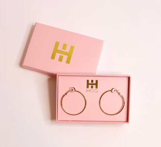 The Holly Hoop Gold 1.5 in