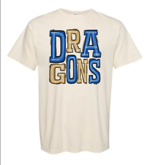 Dragons Doodle Shirt Youth