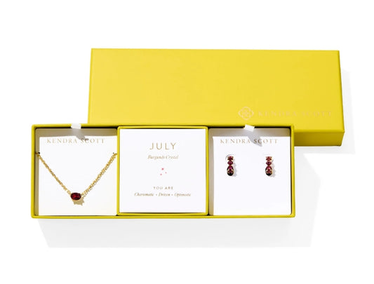Cailin Birthstone Gift Set - July