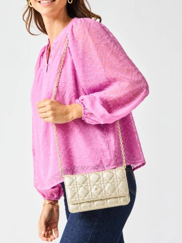 Night Out Crossbody Champagne