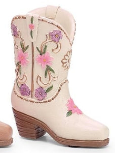 Mini Cowgirl Boot Vase 4.5"