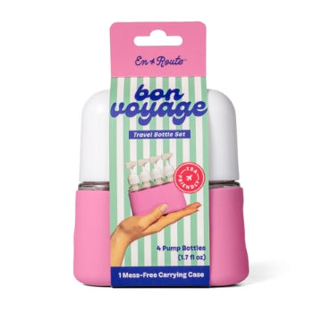 Bon Voyage 4-Piece Travel Bottle Set