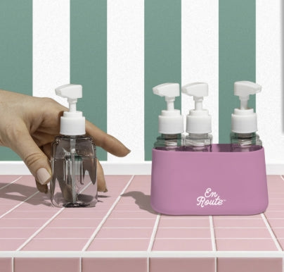 Bon Voyage 4-Piece Travel Bottle Set