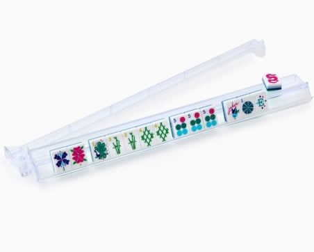 Clear Mahjong Rack & Pusher