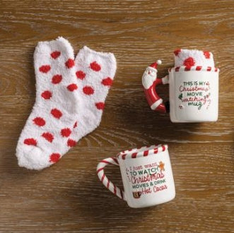 Christmas Mug + Sock Set