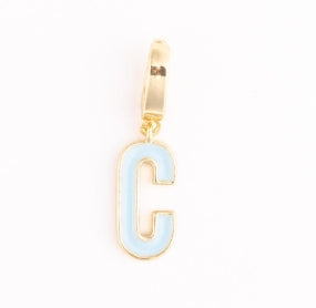 Gabby Initial Charm