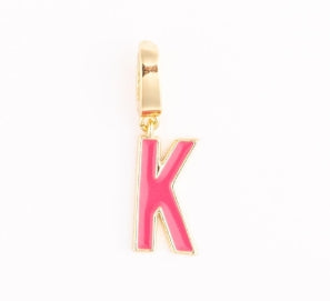 Gabby Initial Charm