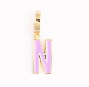 Gabby Initial Charm
