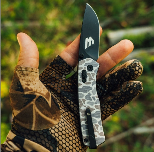WILLIAMS KNIFE CO - EVERYDAY CARRY KNIFE - CLASSIC DEER CAMO