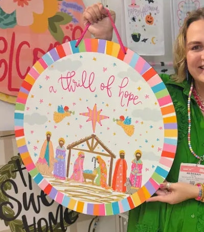 Thrill of Hope Doorhanger