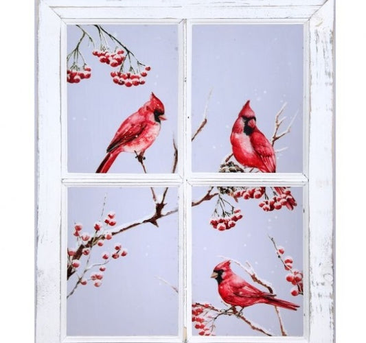 Cardinal Print Window 15" x 19"