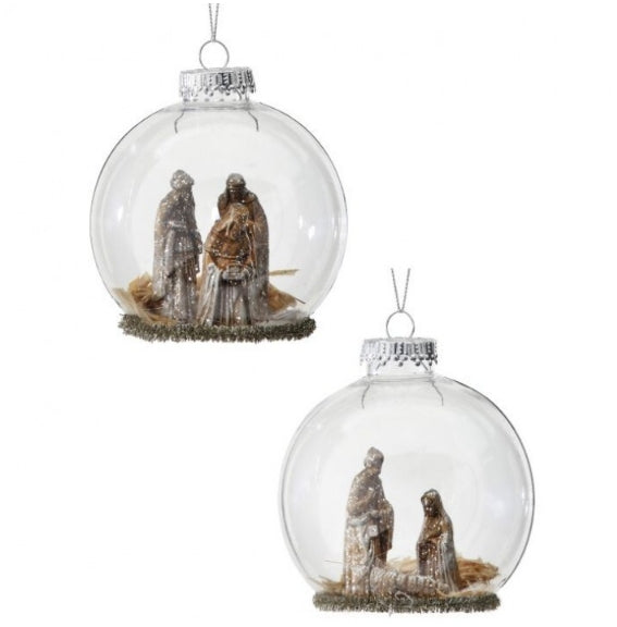 Nativity Dome Ornament