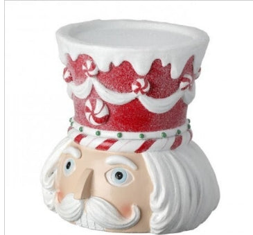 Peppermint Nutcracker Candle Holder