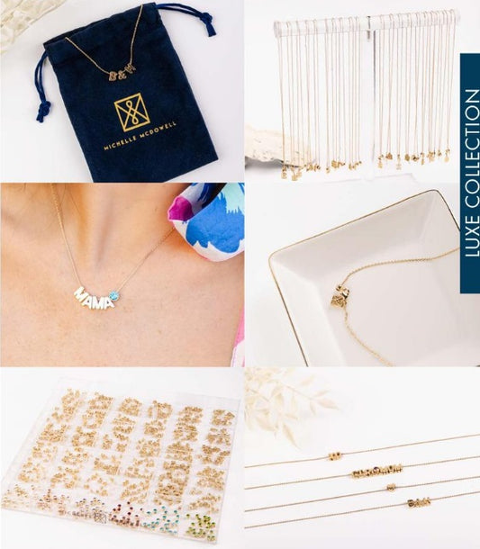 Luxe Charm Necklace Bar