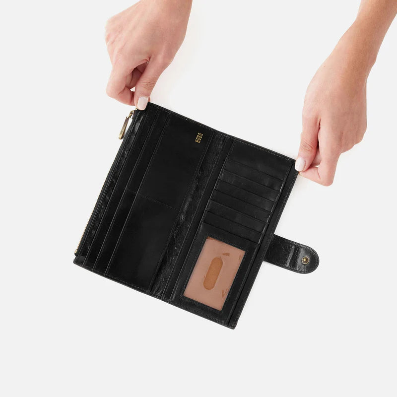 Dunn Continental Wallet in Black