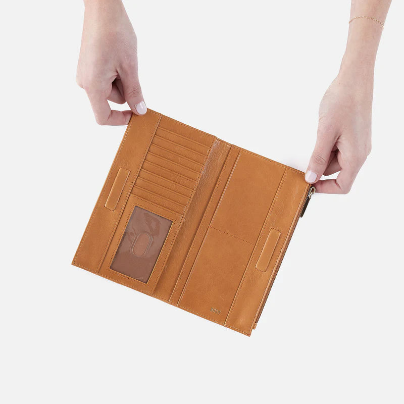 Jill Large Bifold Wallet in Whiskey