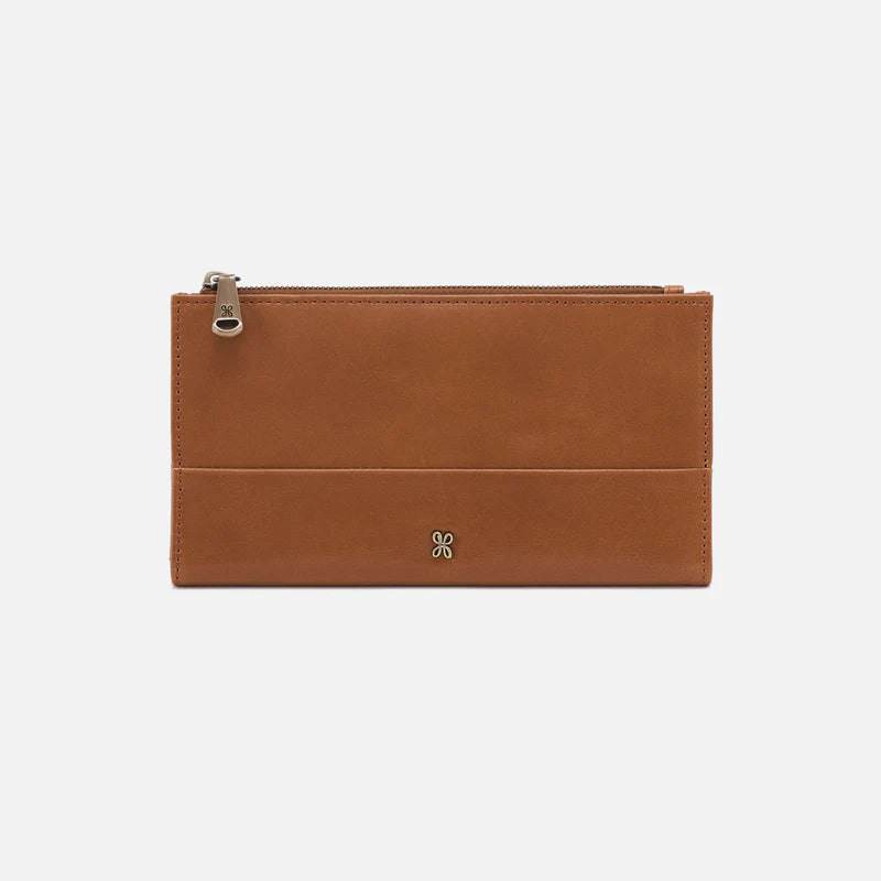 Jill Large Bifold Wallet in Truffle