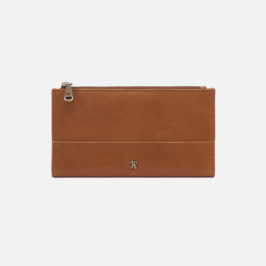 Jill Large Bifold Wallet in Truffle