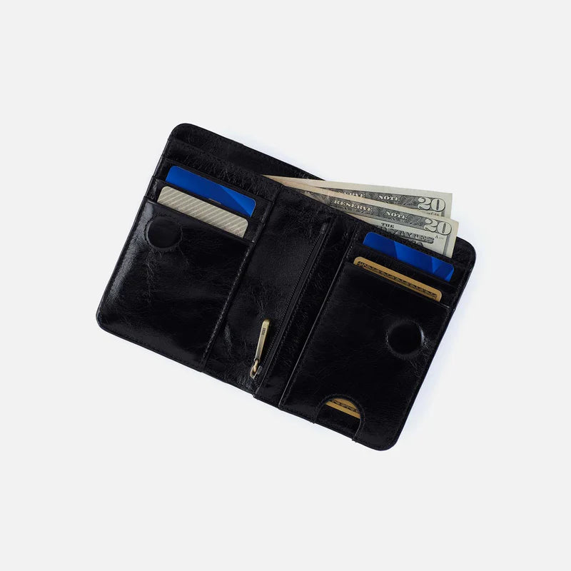 Jill Bifold Wallet in Black