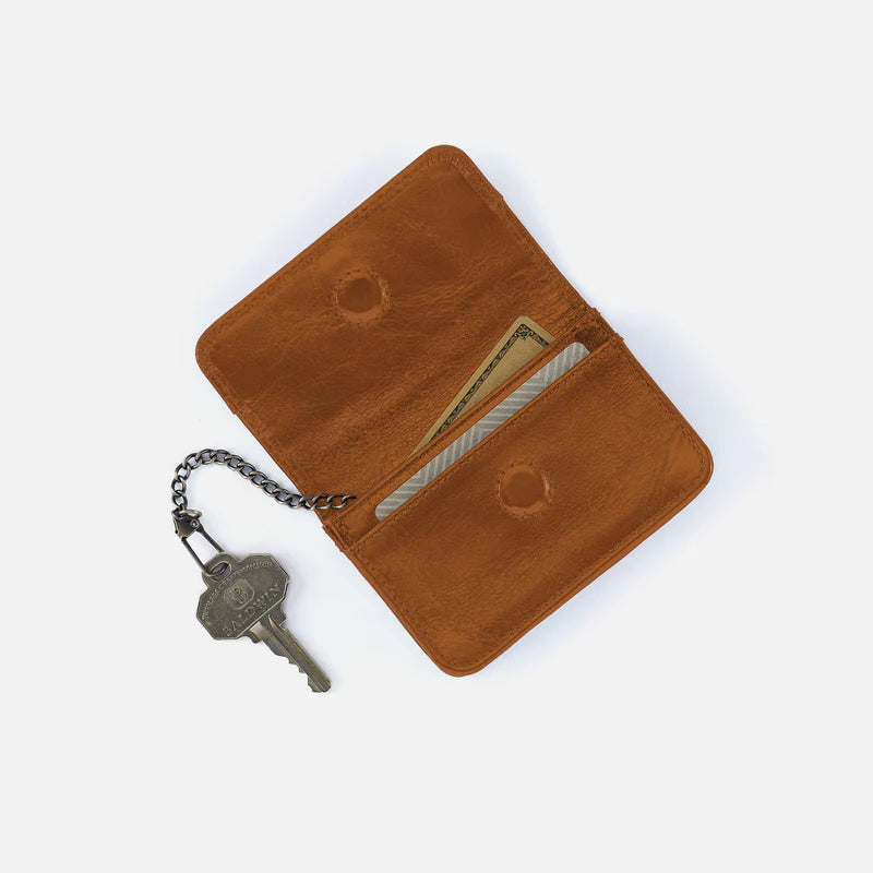 Jill Flap Card Case in Truffle