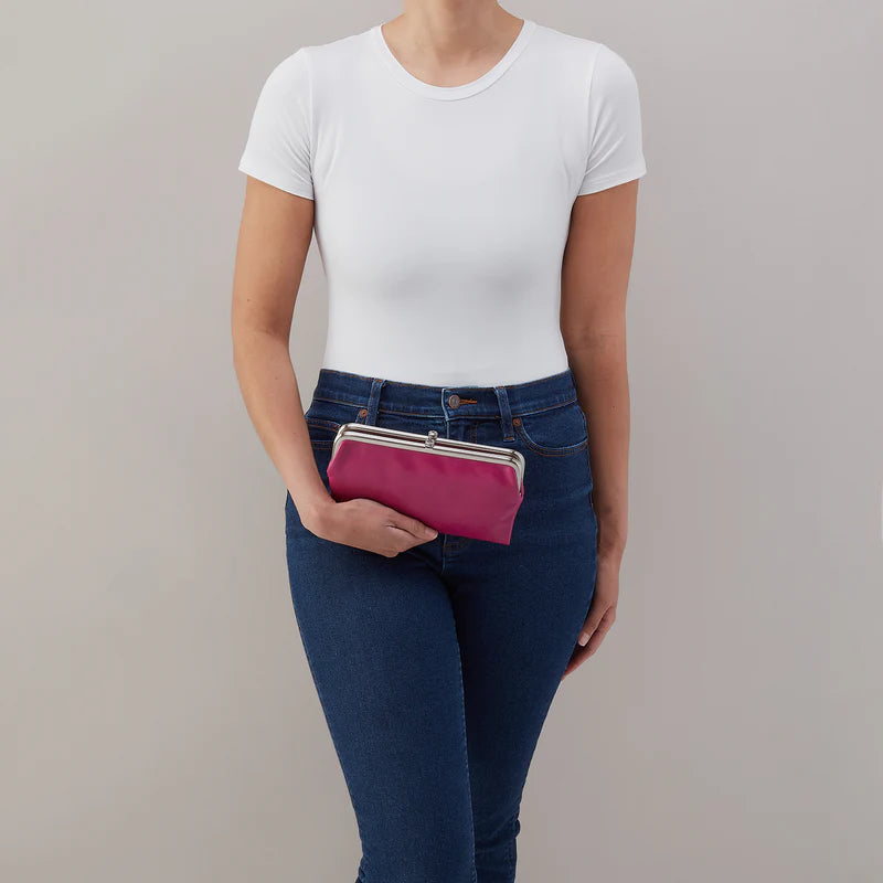 Lauren Clutch Wallet in Cactus Flower