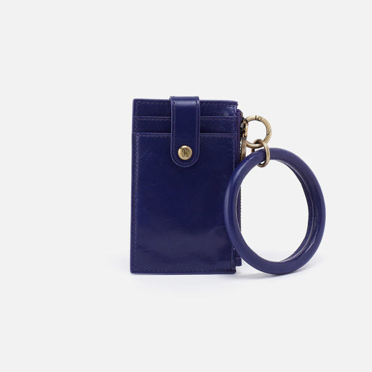 Ring Credit Card Wristlet in Winter Violet