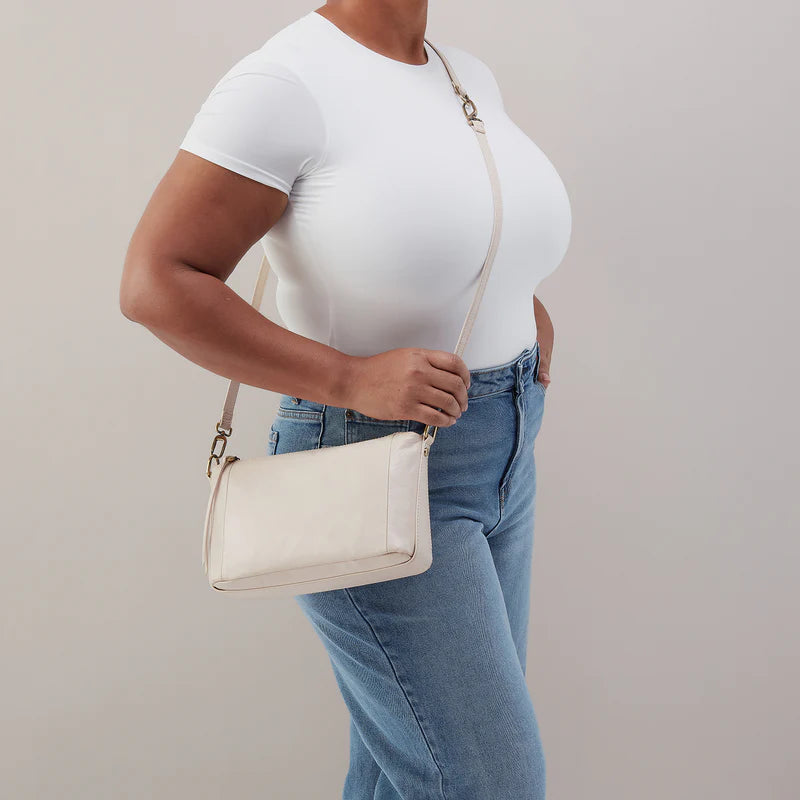 Darcy Carry-All Crossbody in Pale Flax