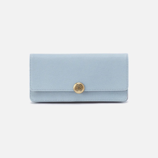 Hutton Large Wallet Dusted Sky