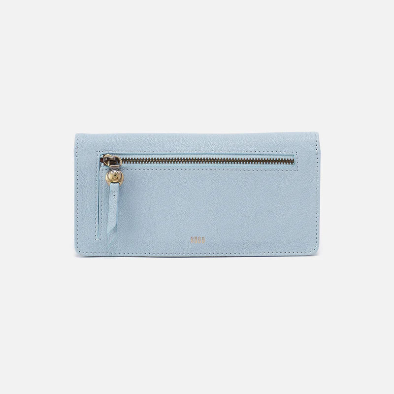 Hutton Large Wallet Dusted Sky